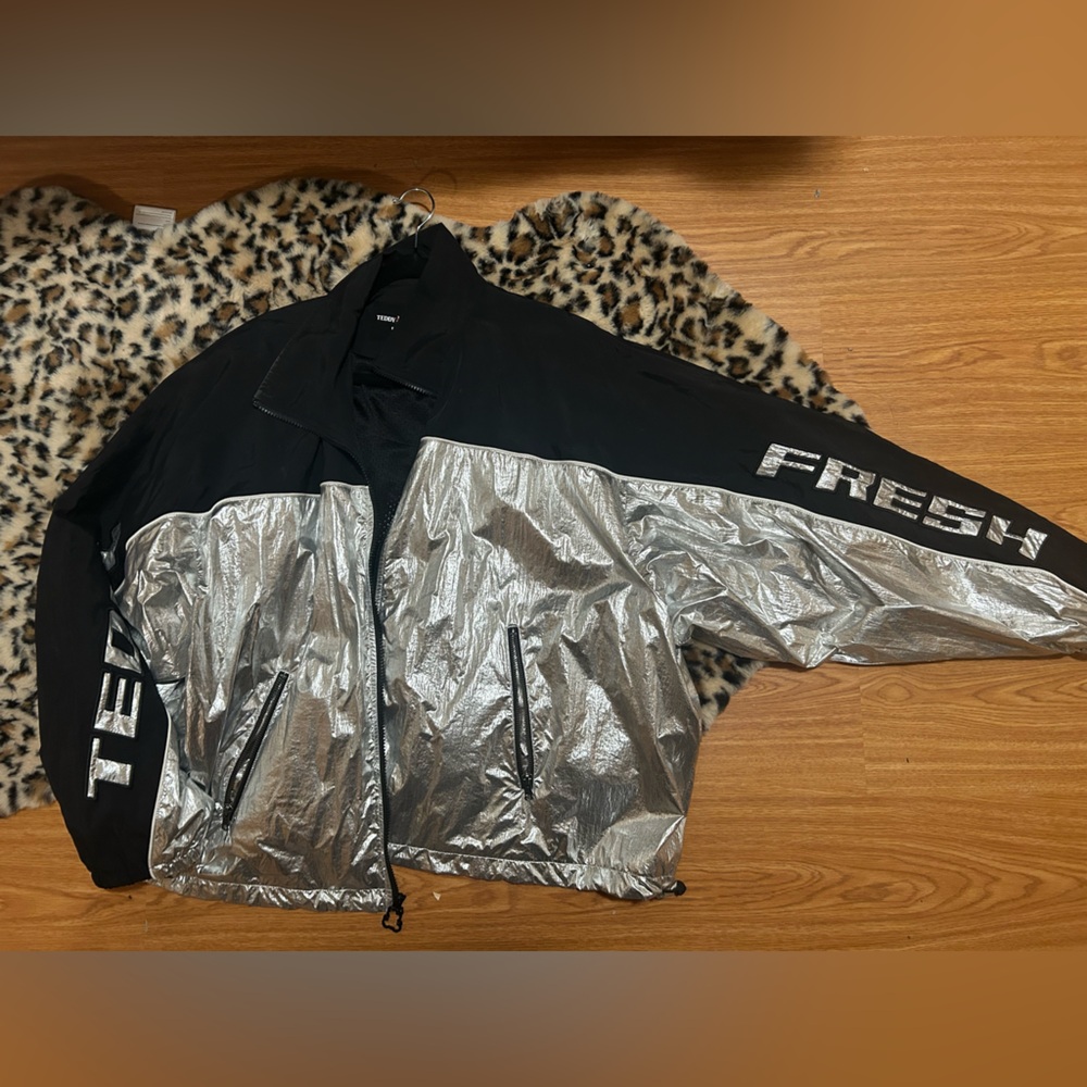 TEDDY FRESH Silver and Black FREED Jacket